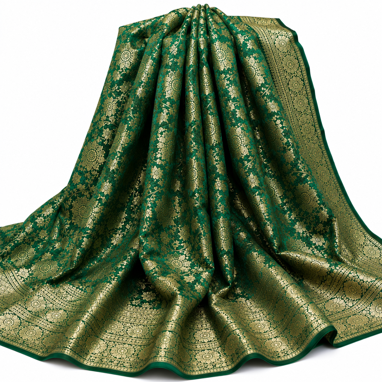 Premium Banarasi Silk Fabric